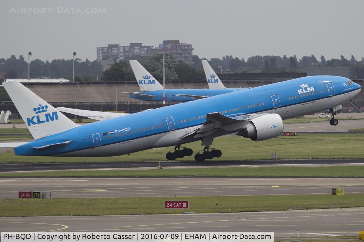 PH-BQD, 2003 Boeing 777-206/ER C/N 33713, Schiphol