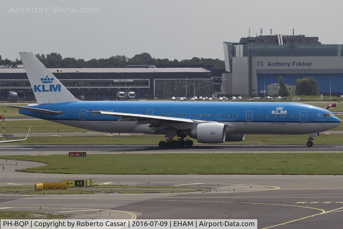 PH-BQP, 2007 Boeing 777-206/ER C/N 32721, Schiphol