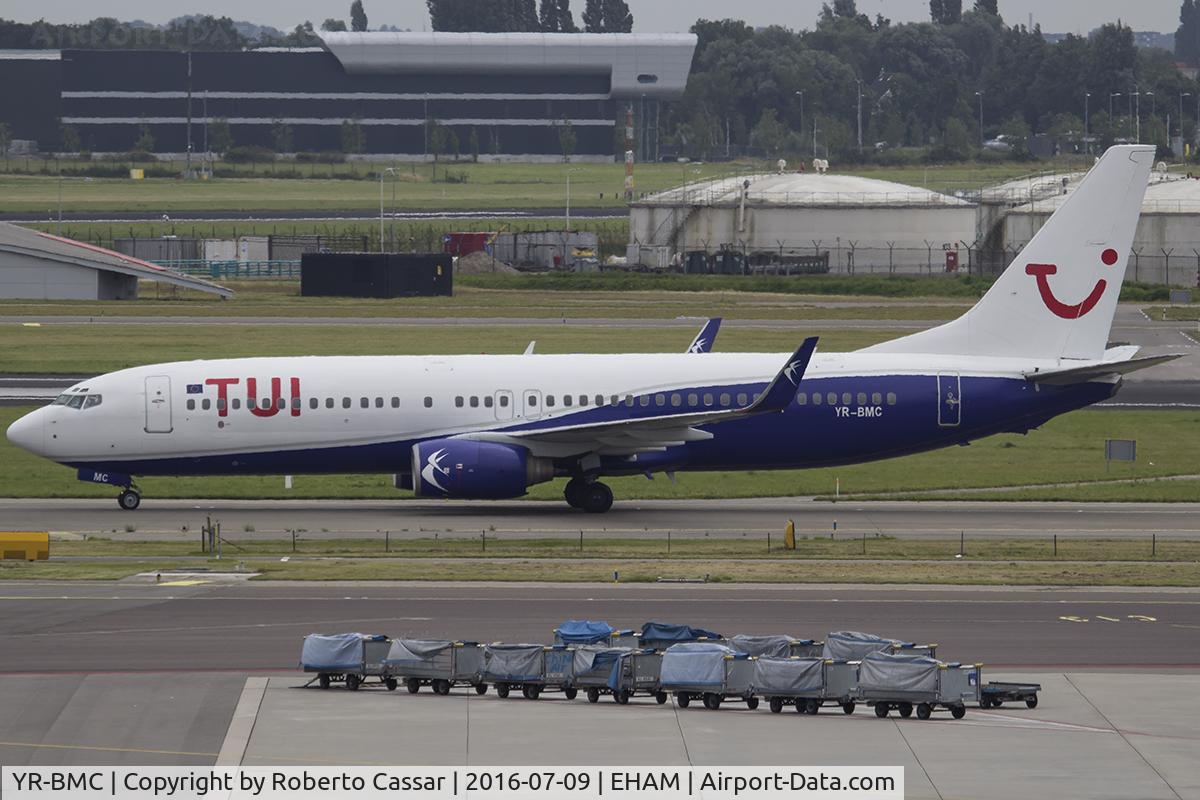 YR-BMC, 1998 Boeing 737-85F C/N 28822, Schiphol