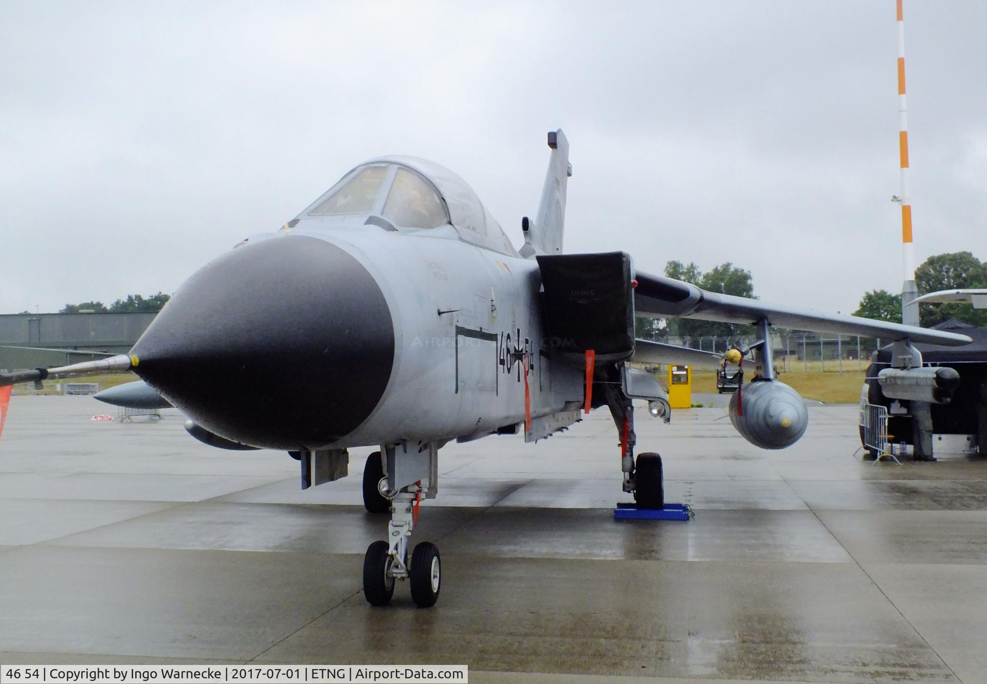 46 54, Panavia Tornado ECR C/N 898/GS287/4354, Panavia Tornado ECR of the Luftwaffe (German Air Force) at the NAEWF 35 years jubilee display Geilenkirchen 2017