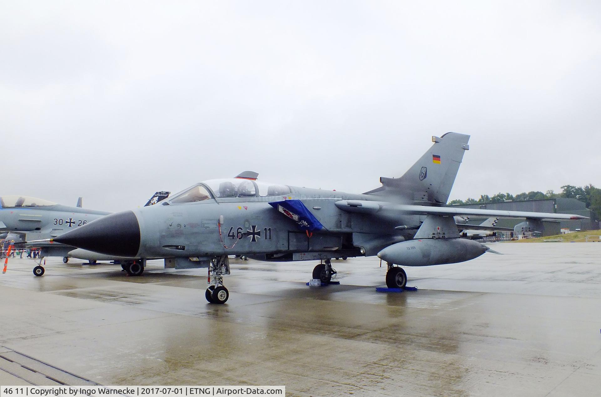 46 11, Panavia Tornado IDS C/N 769/GS244/4311, Panavia Tornado IDS of the Luftwaffe (German Air Force) at the NAEWF 35 years jubilee display Geilenkirchen 2017