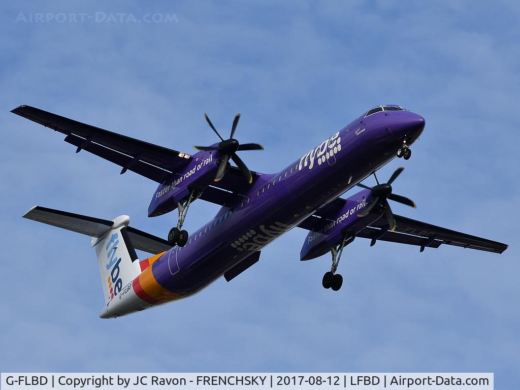 G-FLBD, 2009 De Havilland Canada DHC-8-402Q Dash 8 C/N 4259, BE3523 from Southampton (SOU) landing runway 23
