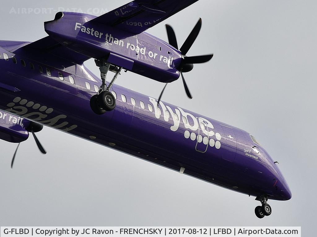 G-FLBD, 2009 De Havilland Canada DHC-8-402Q Dash 8 C/N 4259, BE3523 from Southampton (SOU) landing runway 23