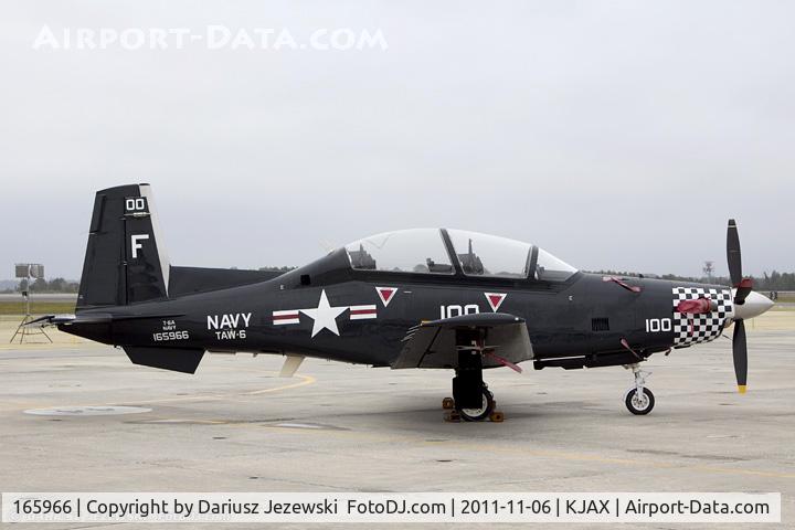 165966, Raytheon T-6A Texan II C/N PT-109, T-6A Texan II 165966 F-100 CoNA from TAW-6 NAS Pensacola, FL