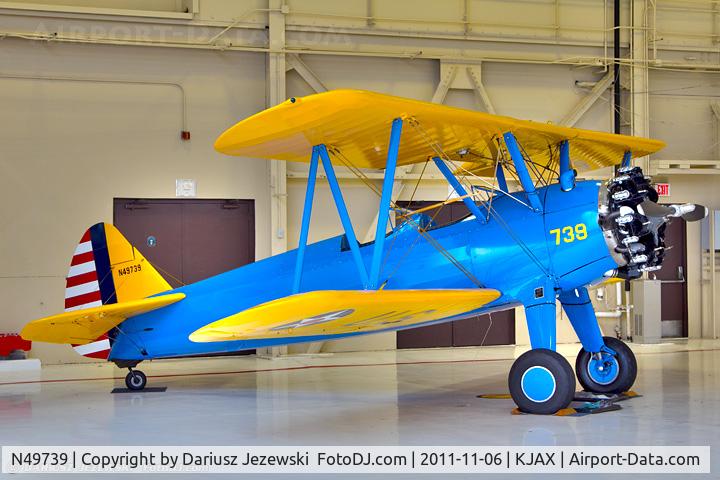 N49739, 1943 Boeing A75N1(PT17) C/N 75-4462, Boeing A-75N1 (PT-17) Stearman CN 75-4462 - John Mohr , N49739