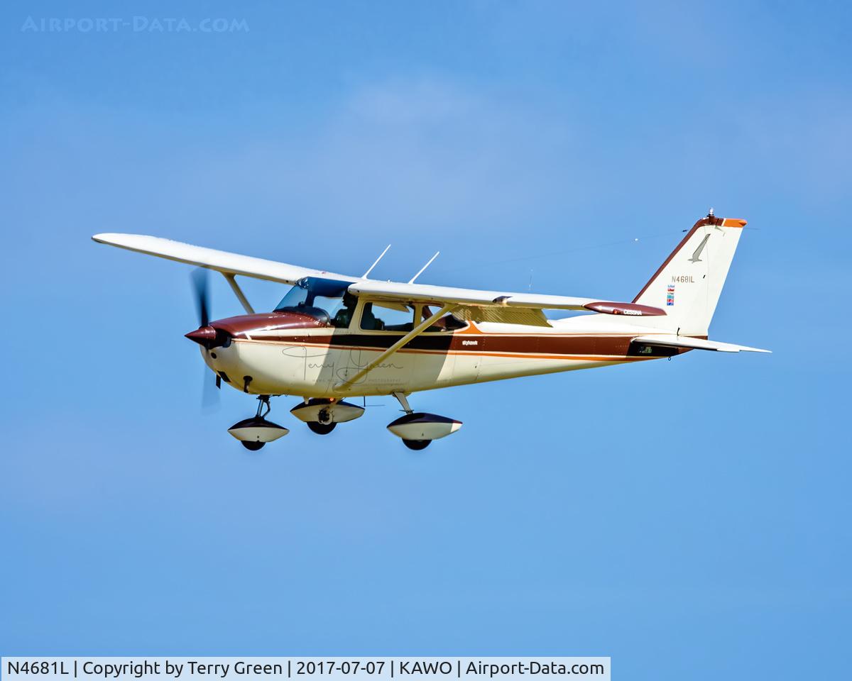N4681L, 1966 Cessna 172G C/N 17254676, KAWO
