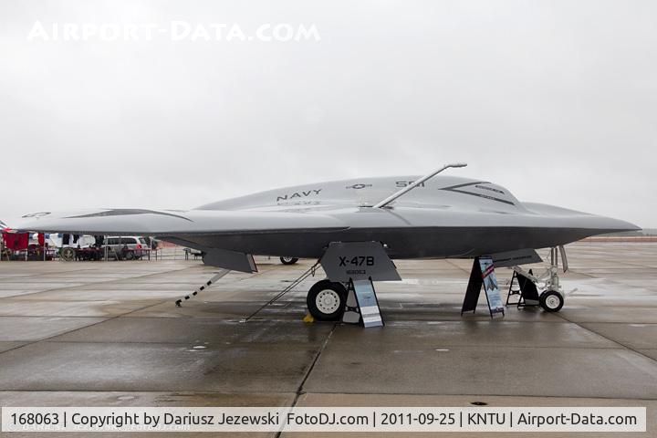 168063, Northrop Grumman X-47B Pegasus C/N AV-1, X-47B Unmanned Combat Aerial Vehicle (UCAV) mock-up