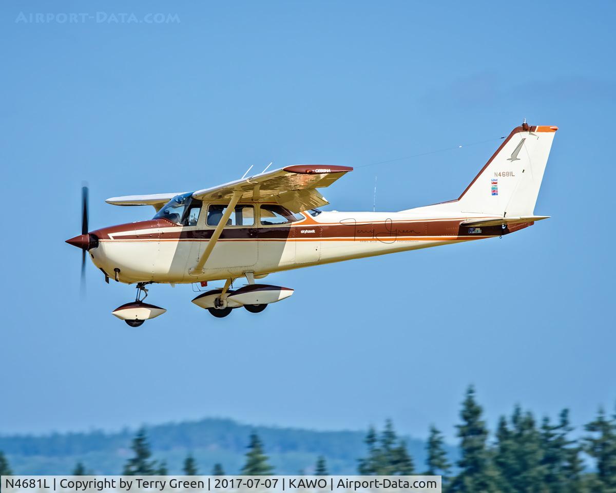 N4681L, 1966 Cessna 172G C/N 17254676, KAWO