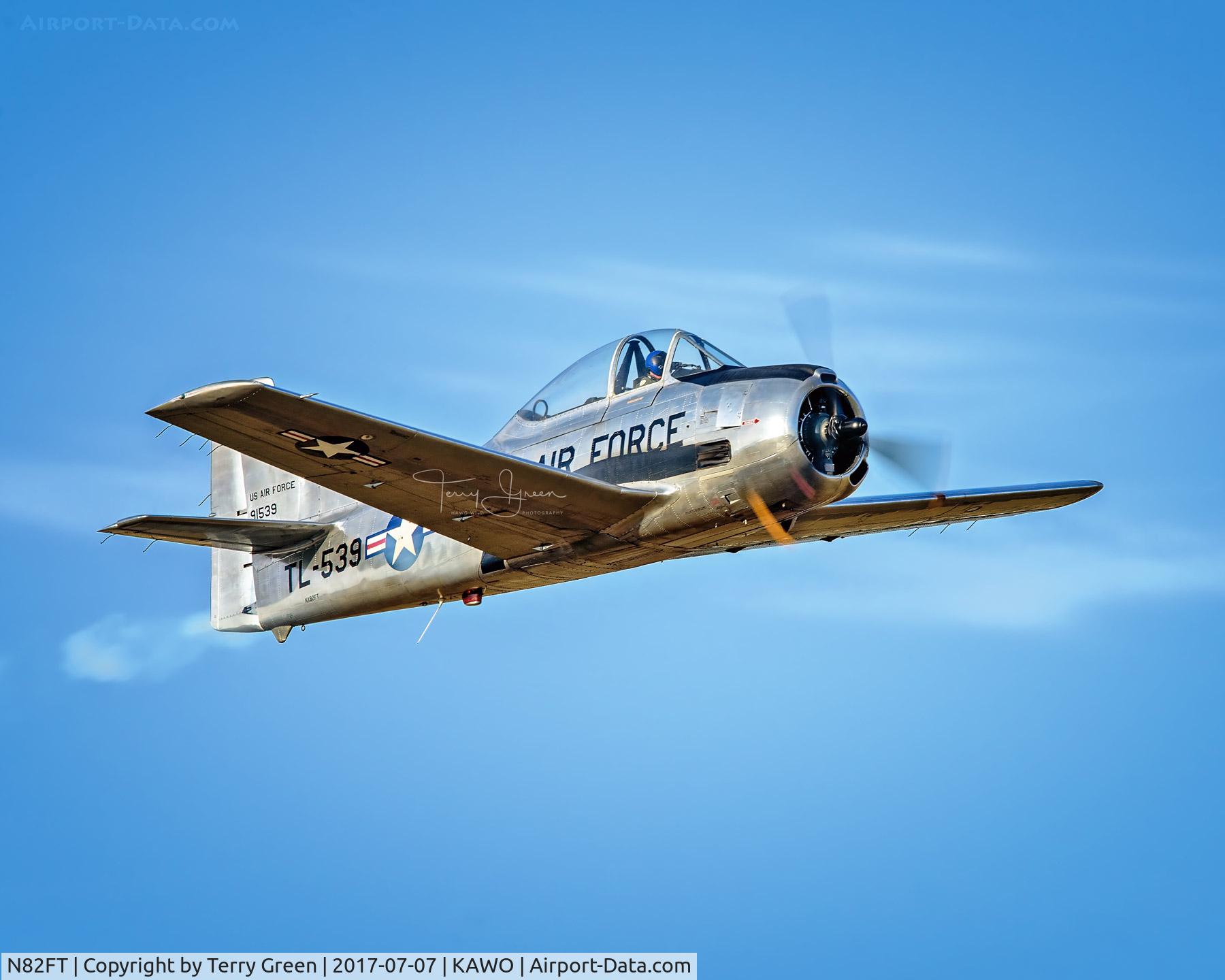N82FT, 1949 North American T-28A Trojan C/N 159-51, KAWO