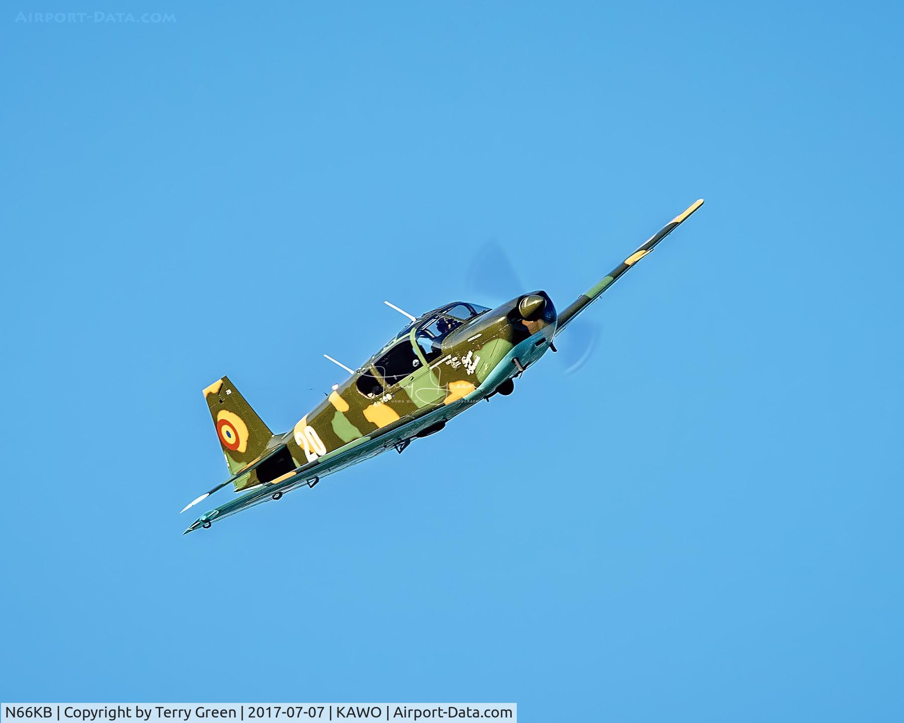 N66KB, 1976 IAR IAR-823 C/N 22, KAWO