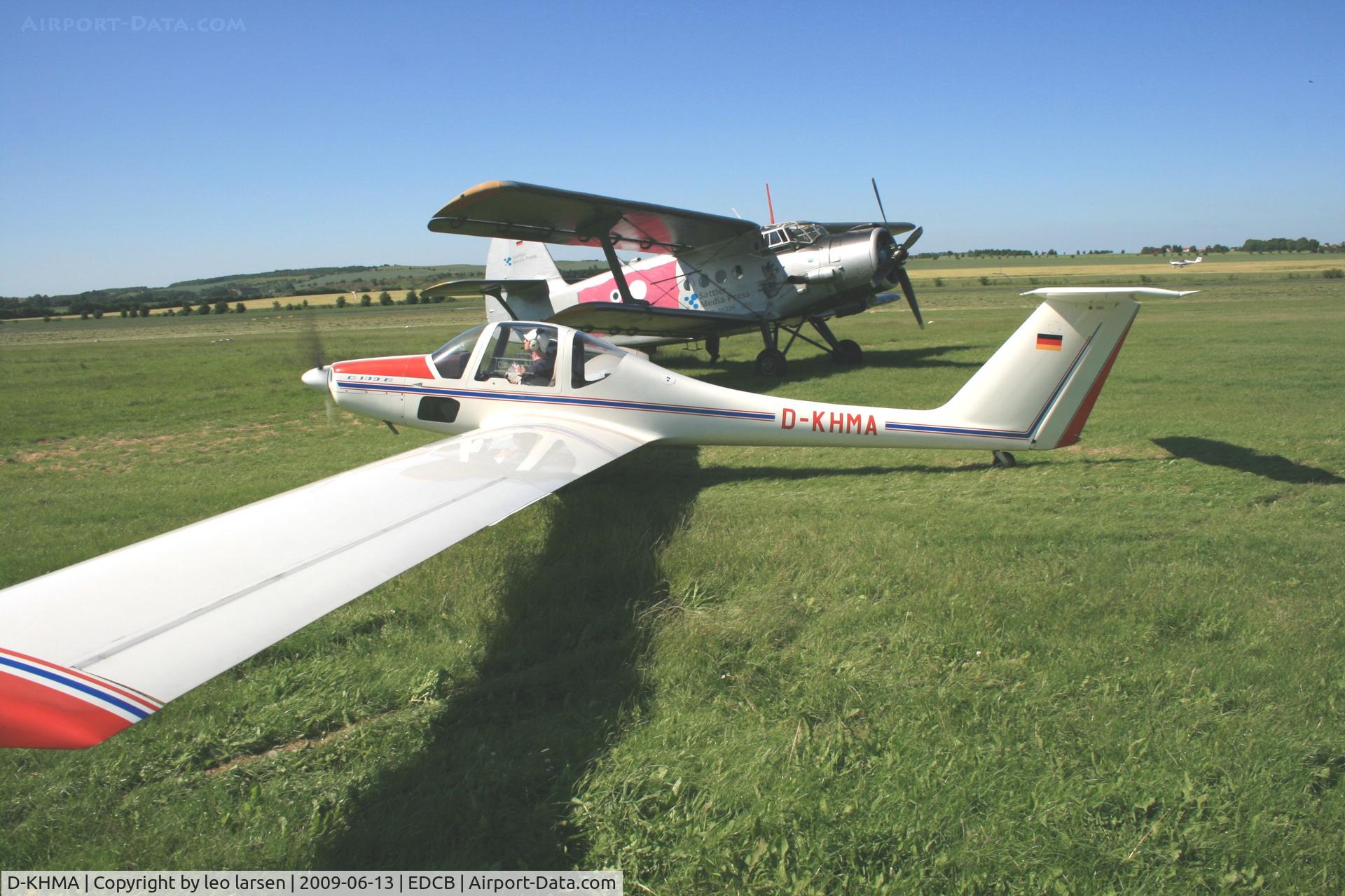 D-KHMA, 1984 Grob G-109B C/N 6257, Ballenstedt Germany 13.6.2009