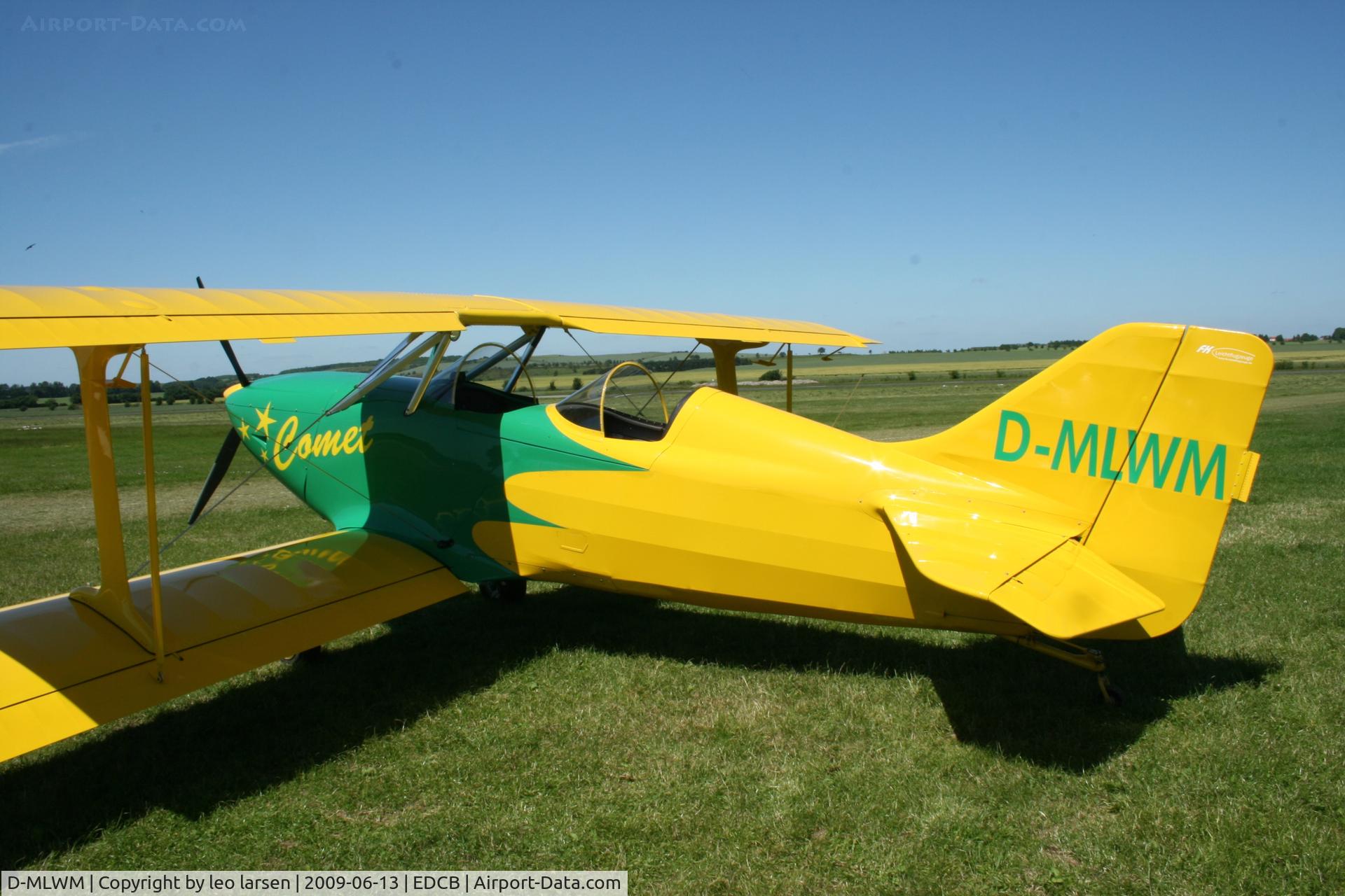 D-MLWM, Funk Aircraft Company FK-12 Comet C/N 67, Ballenstedt 13.6.2009.To F-JTOO 2012