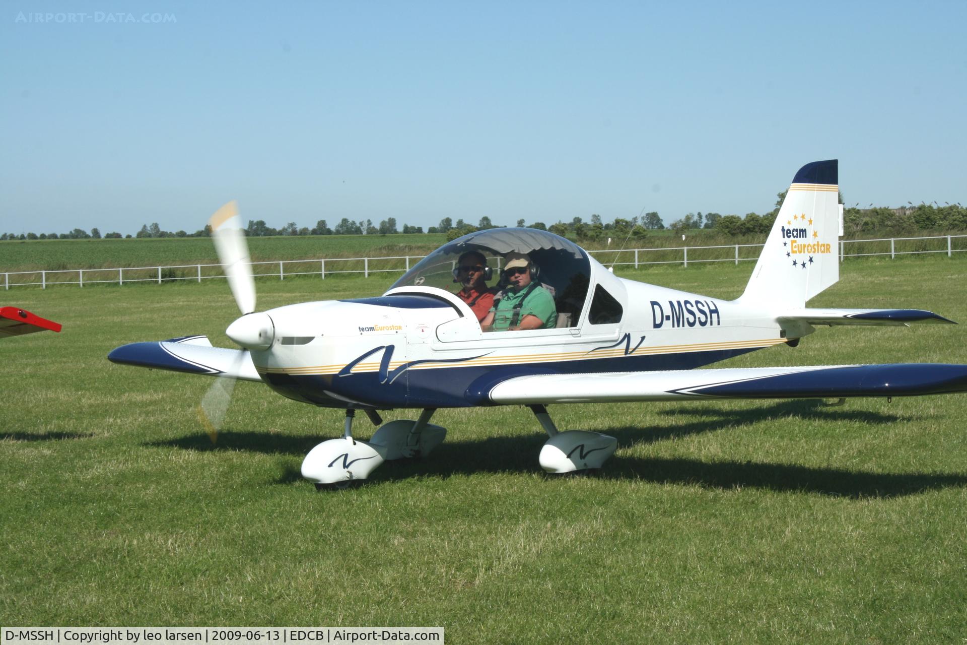 D-MSSH, Evektor-Aerotechnik EV-97 TeamEurostar C/N Not found D-MSSH, Ballenstedt 13.6.2009