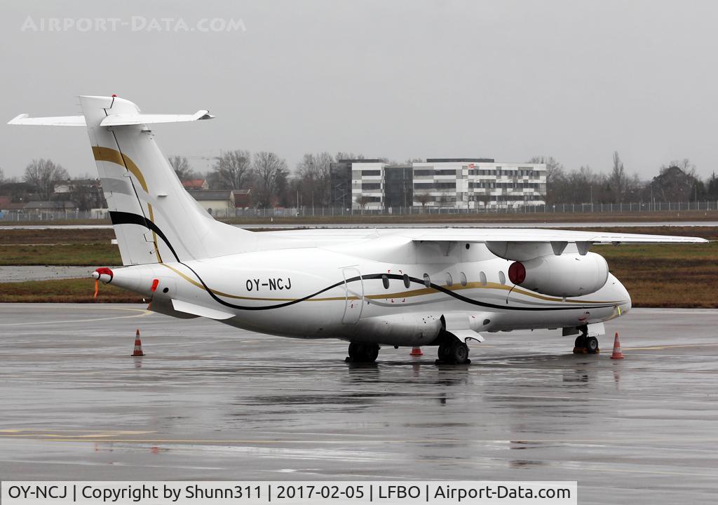 OY-NCJ, 2001 Fairchild Dornier 328-300 328JET C/N 3186, Parked at the General Aviation area...