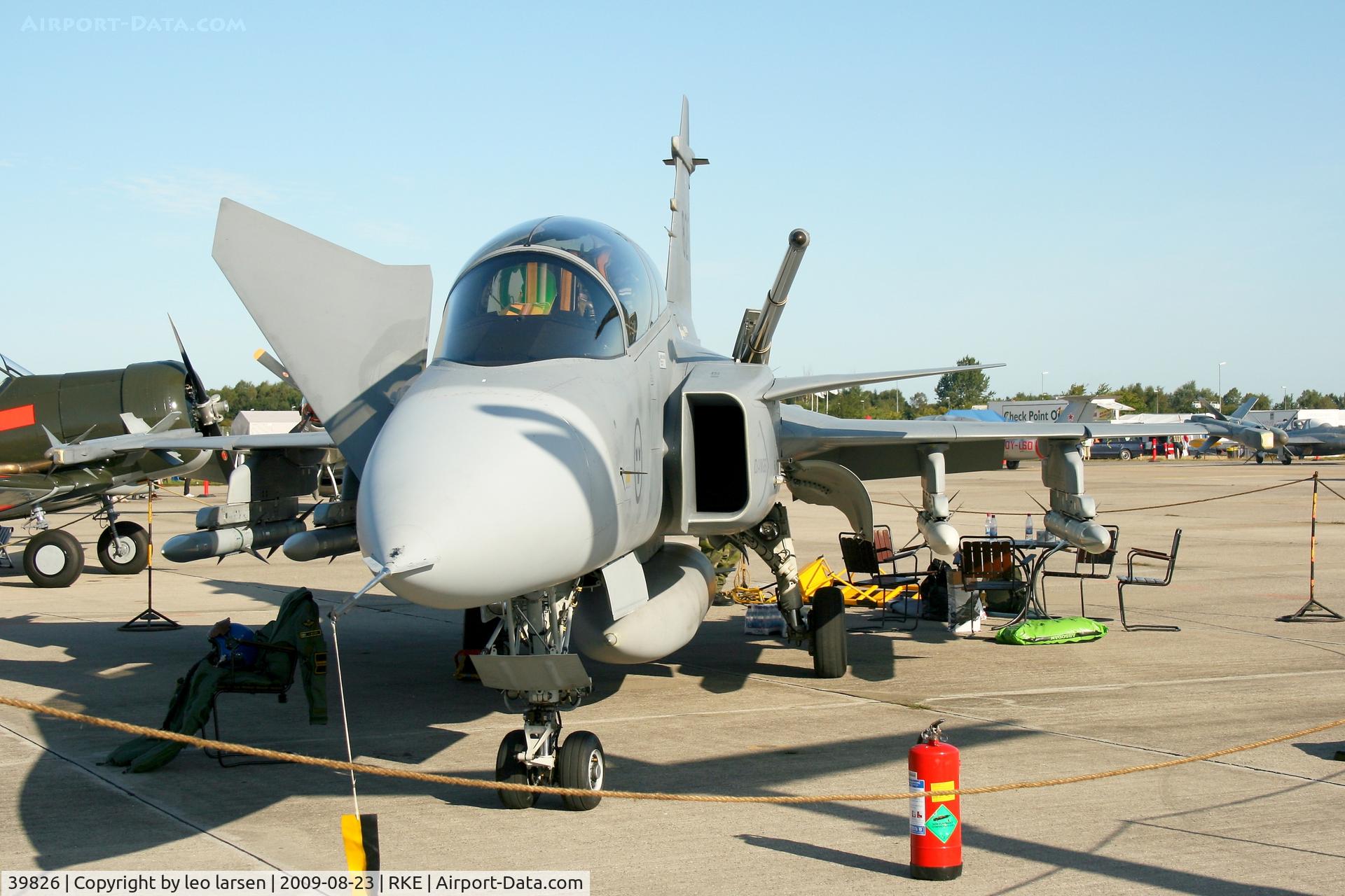 39826, 2005 Saab JAS-39D Gripen C/N 39826, Roskilde Air Show 23.8.2009