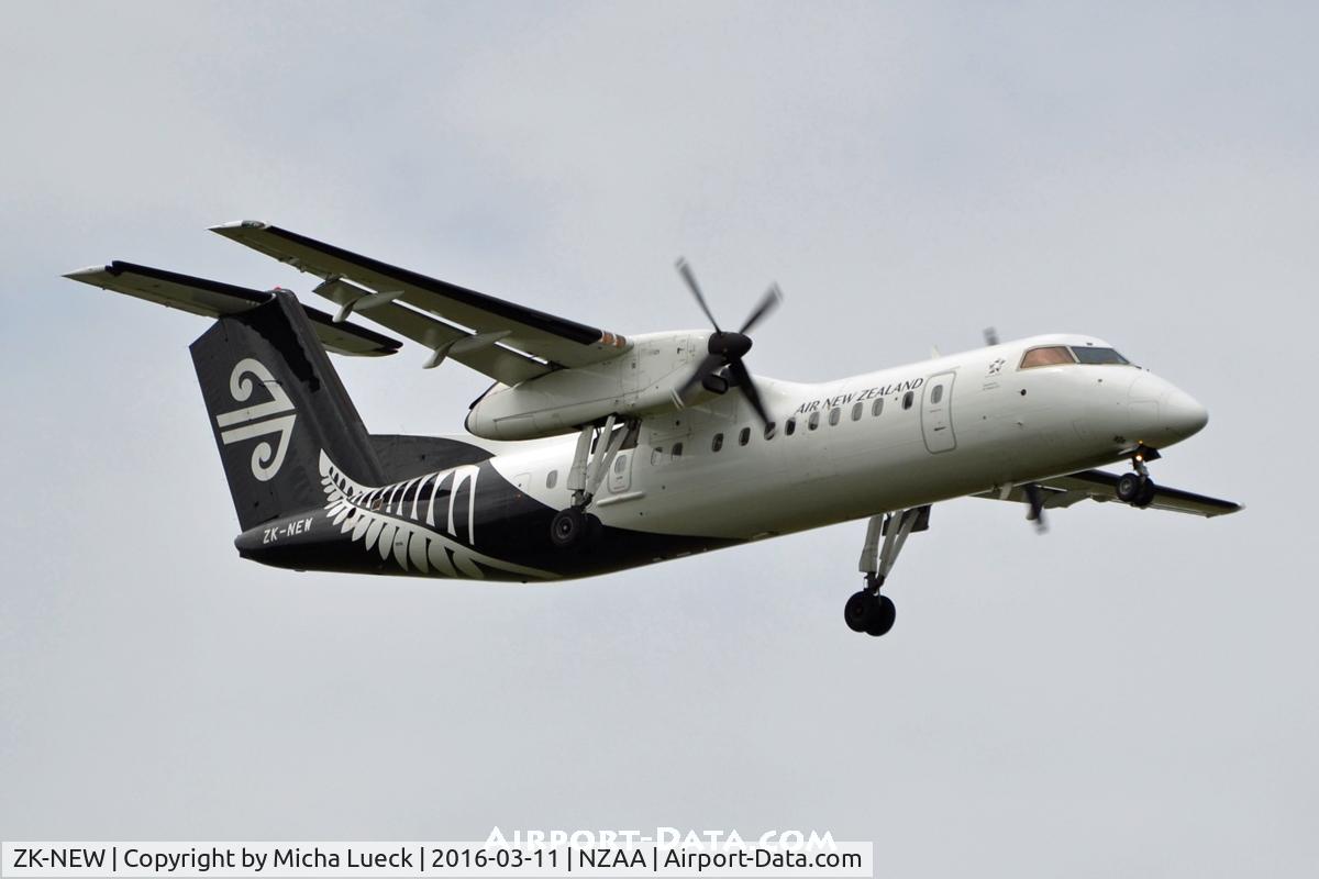 ZK-NEW, 2007 De Havilland Canada DHC-8-311Q Dash 8 C/N 648, At Auckland
