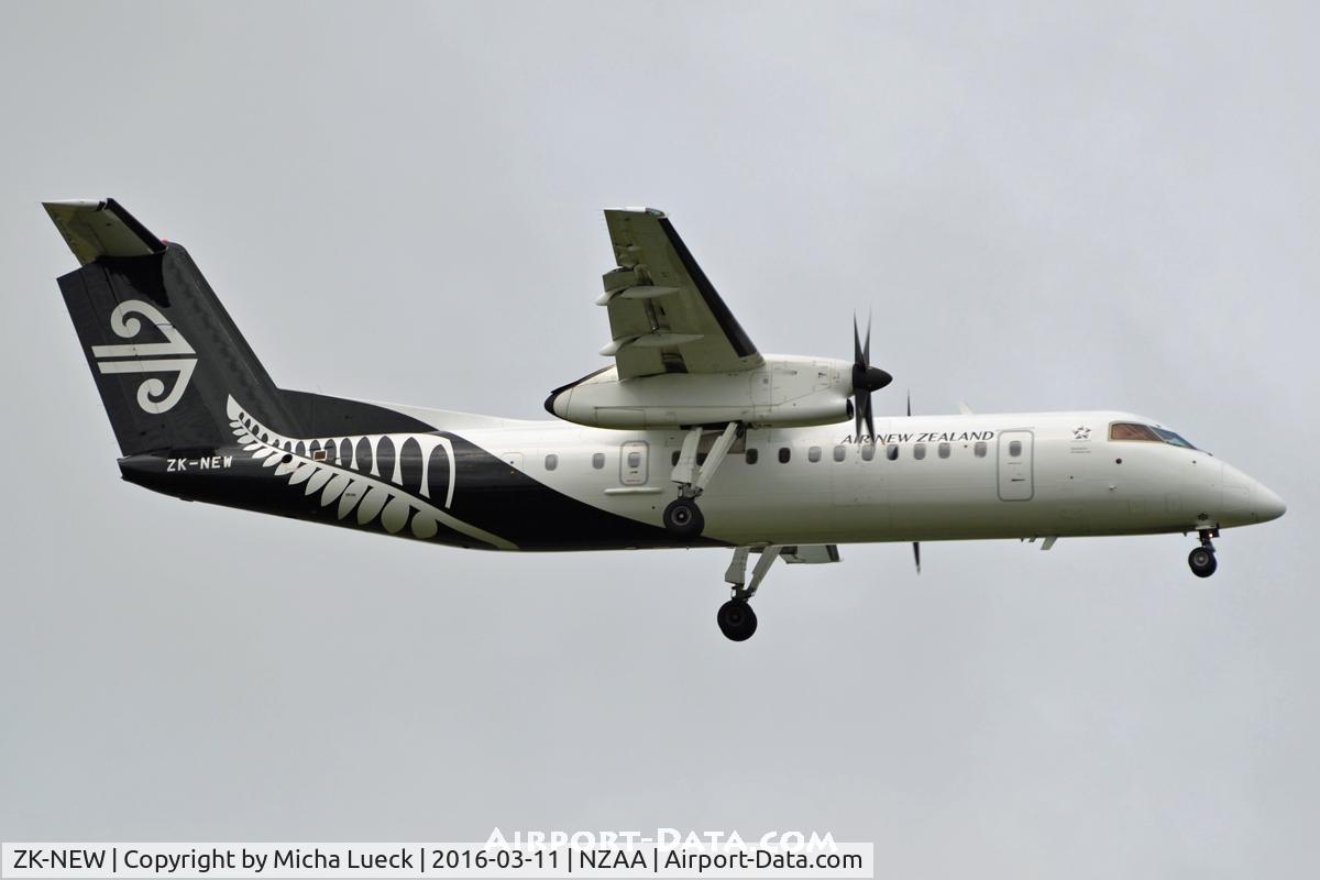 ZK-NEW, 2007 De Havilland Canada DHC-8-311Q Dash 8 C/N 648, At Auckland