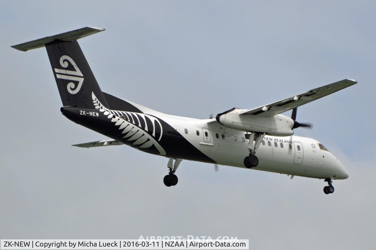 ZK-NEW, 2007 De Havilland Canada DHC-8-311Q Dash 8 C/N 648, At Auckland