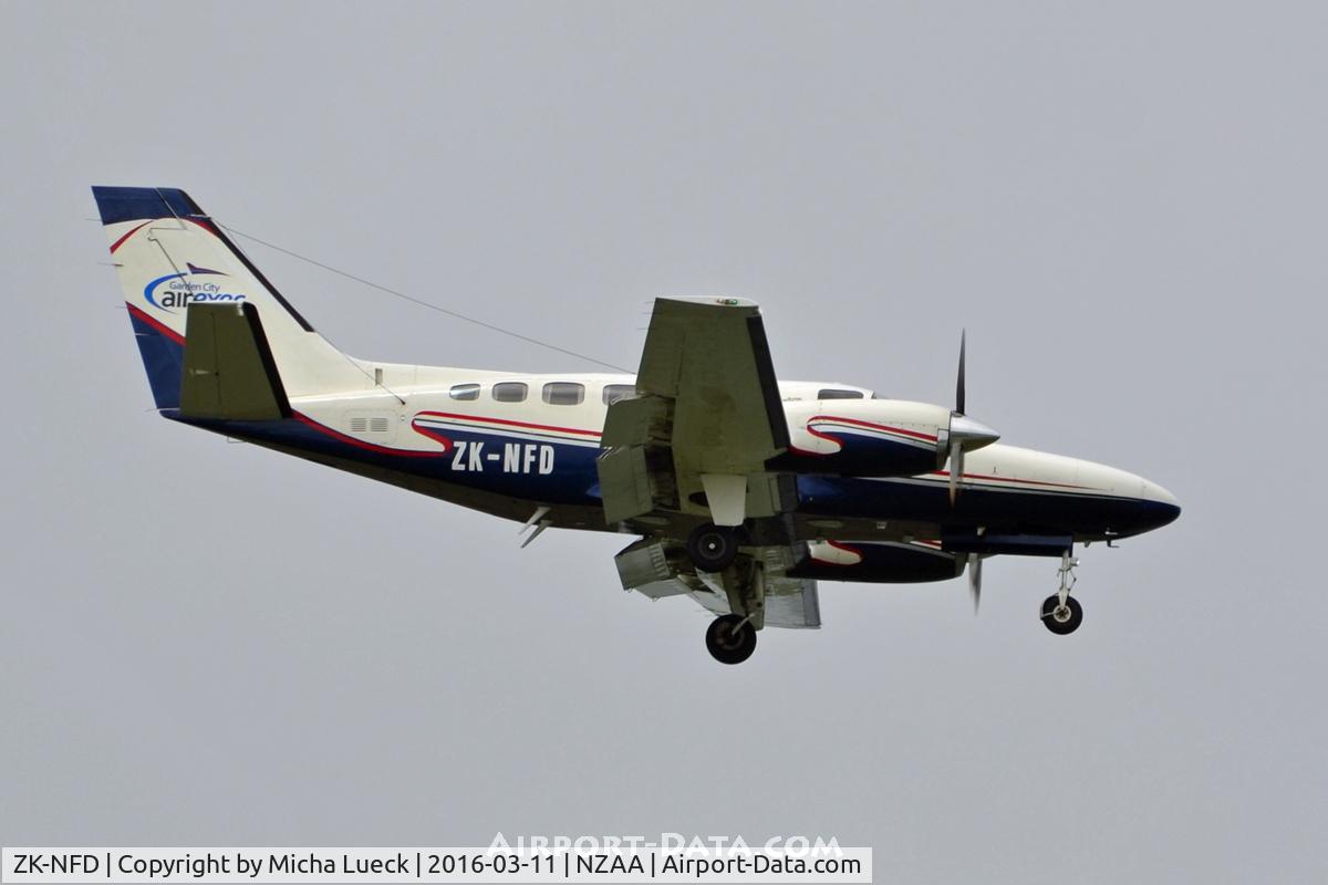 ZK-NFD, 1980 Cessna 441 Conquest II C/N 441-0141, At Auckland