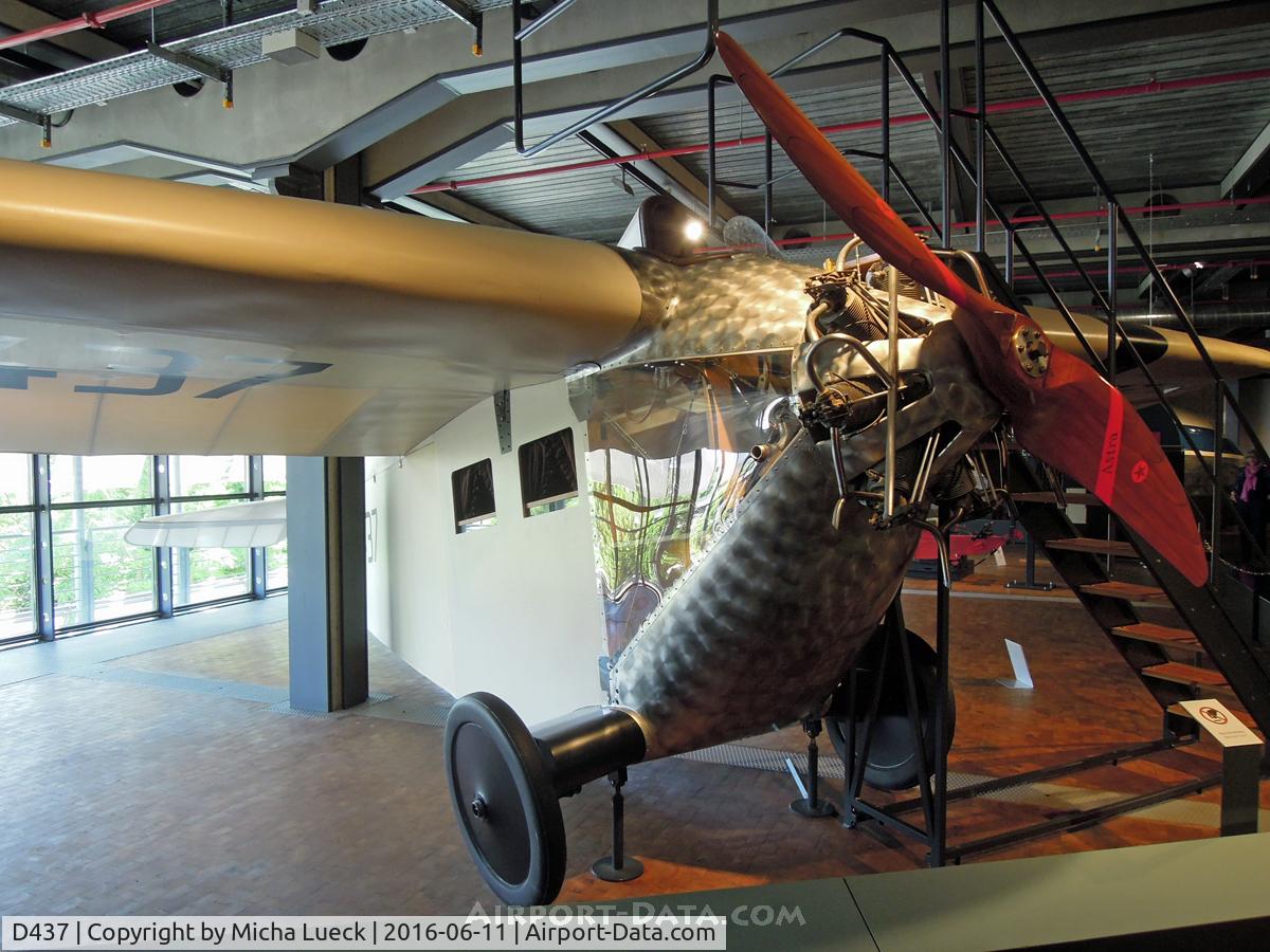 D437, 1924 Focke-Wulf A 16 Replica C/N Not found D437, At the German Museum for Technology in Berlin
