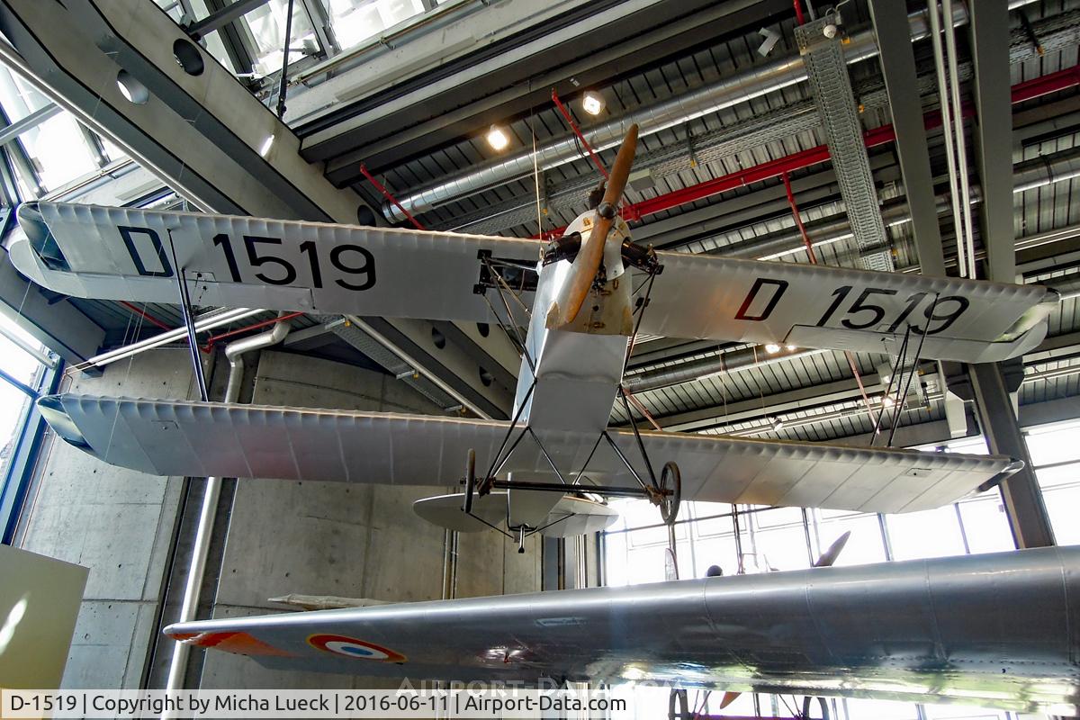 D-1519, Raab-Katzenstein RK-9 Grasmücke C/N 353, At the German Museum for Technology in Berlin