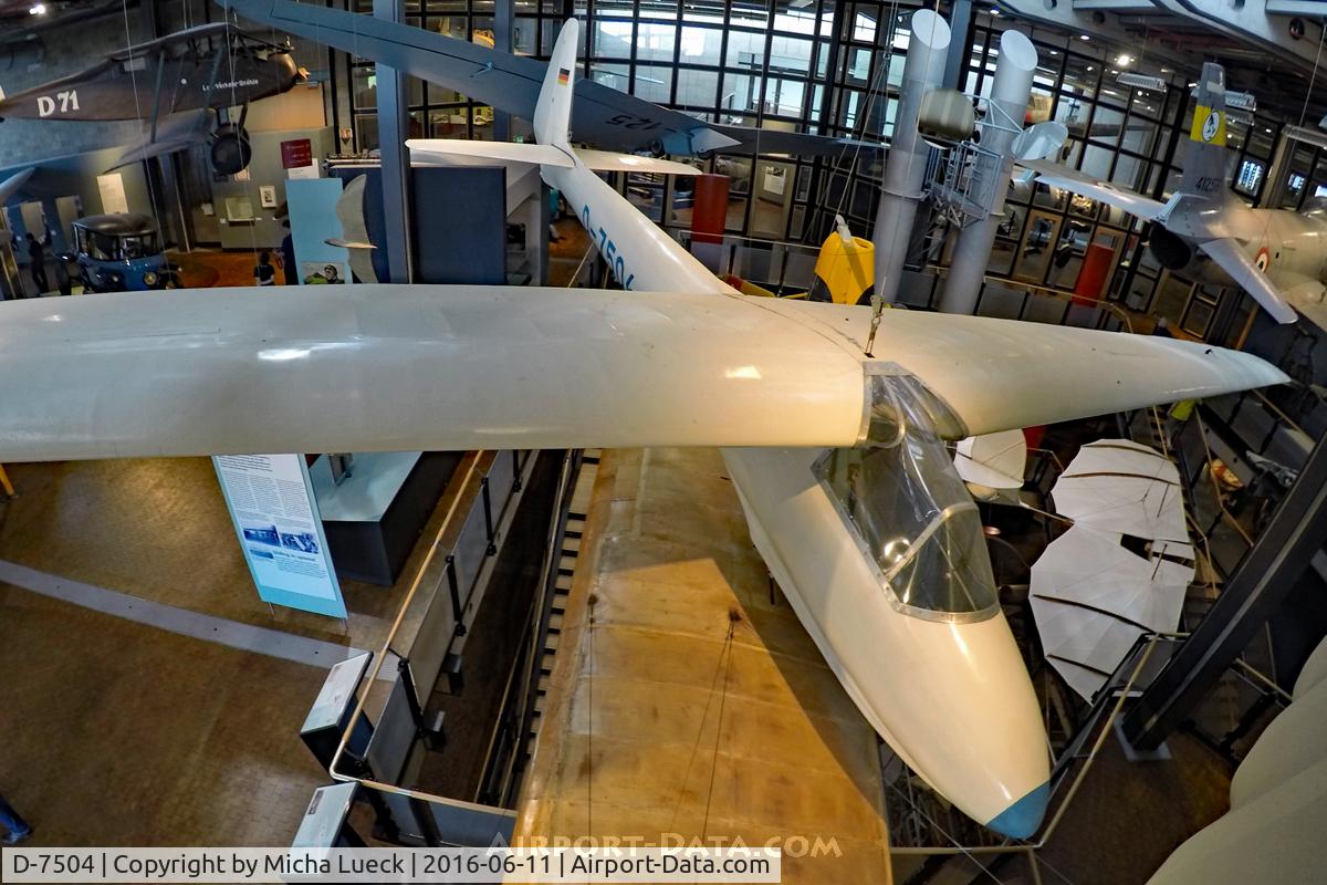 D-7504, DFS Olympia-Meise C/N 003, At the German Museum for Technology in Berlin