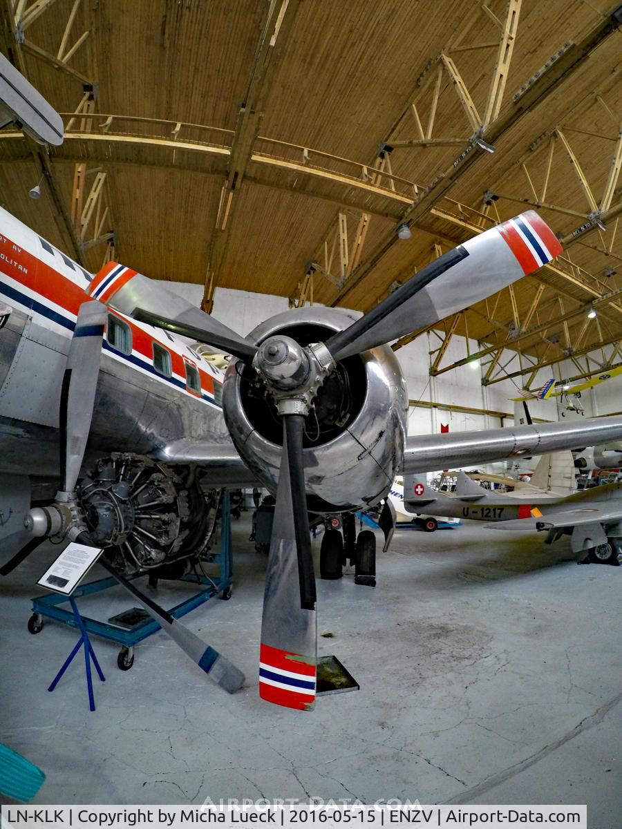 LN-KLK, 1956 Convair 440-75 Metropolitan C/N 357, At the Flyhistorisk Museum in Stavanger