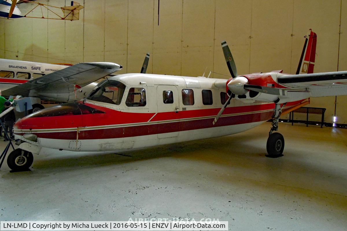 LN-LMD, Aero Commander 680FL Grand Commander Commander C/N 1401-56, At the Flyhistorisk Museum in Stavanger