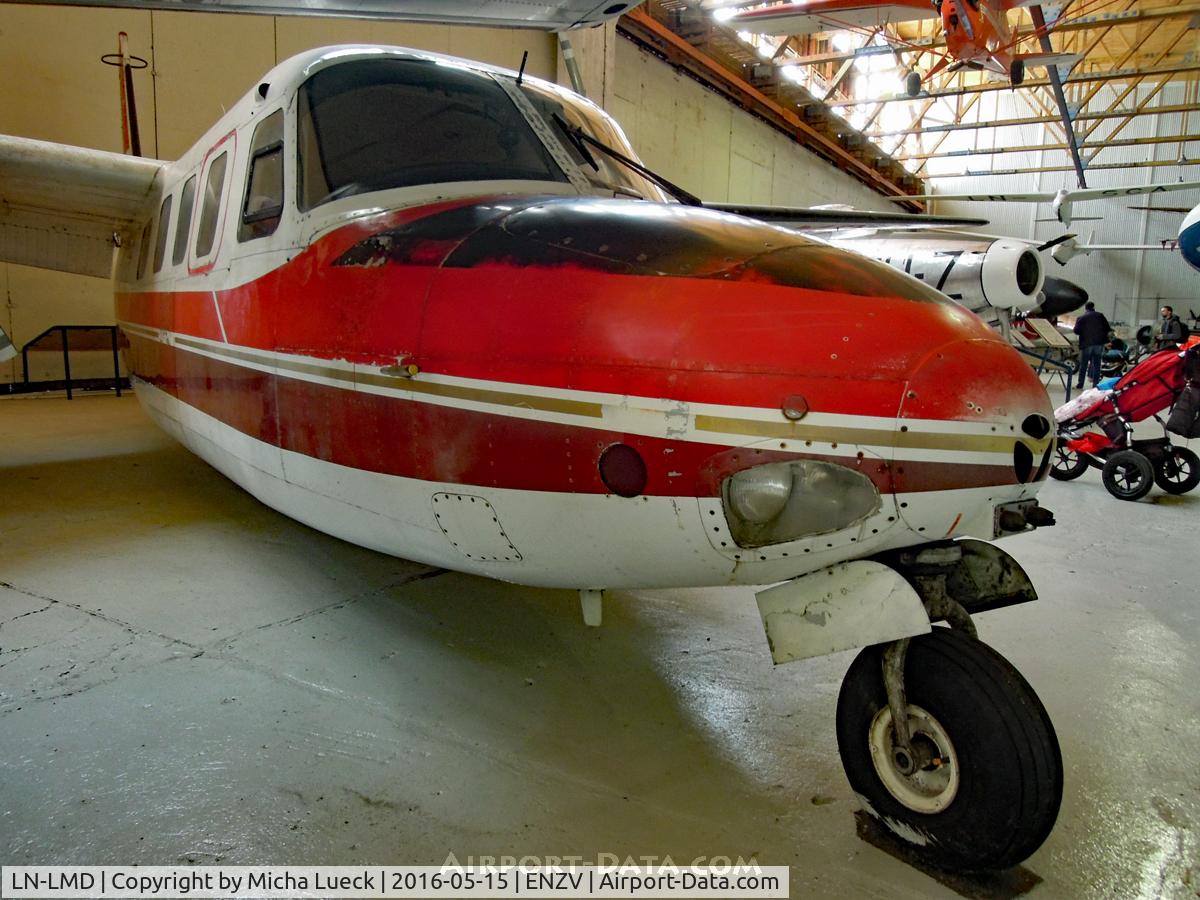 LN-LMD, Aero Commander 680FL Grand Commander Commander C/N 1401-56, At the Flyhistorisk Museum in Stavanger