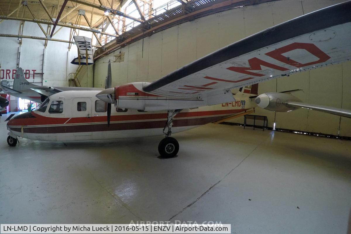 LN-LMD, Aero Commander 680FL Grand Commander Commander C/N 1401-56, At the Flyhistorisk Museum in Stavanger