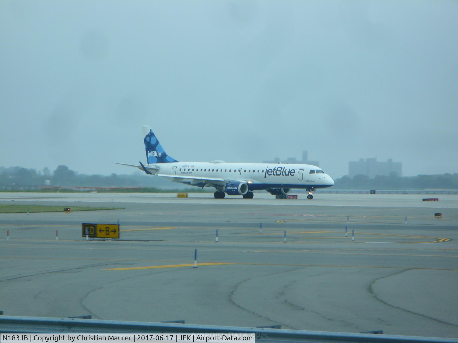N183JB, 2005 Embraer 190AR (ERJ-190-100IGW) C/N 19000007, ERJ-190AR