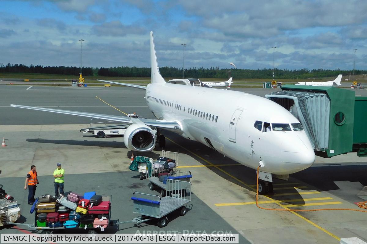LY-MGC, 1991 Boeing 737-4Y0 C/N 24904, At Gothenburg