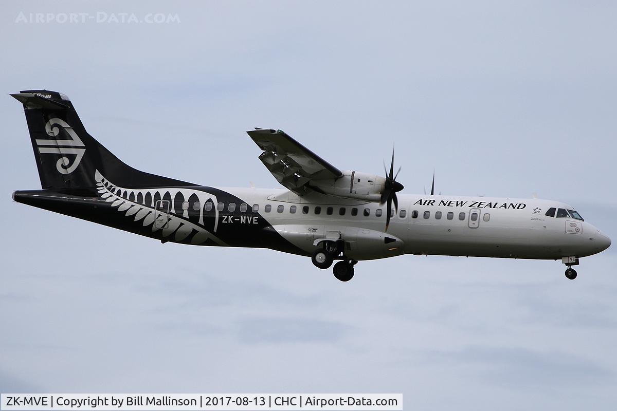 ZK-MVE, 2014 ATR 72-212A C/N 1182, NZ5847 from NSN