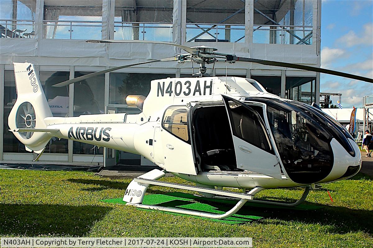 N403AH, Eurocopter EC-130-T2 C/N 8300, At 2017 EAA Airventure at Oshkosh