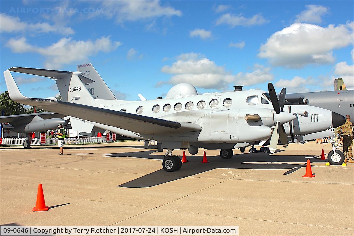 09-0646, 2010 Raytheon Beech MC-12W Liberty C/N FL-646, At 2017 EAA Airventure at Oshkosh
