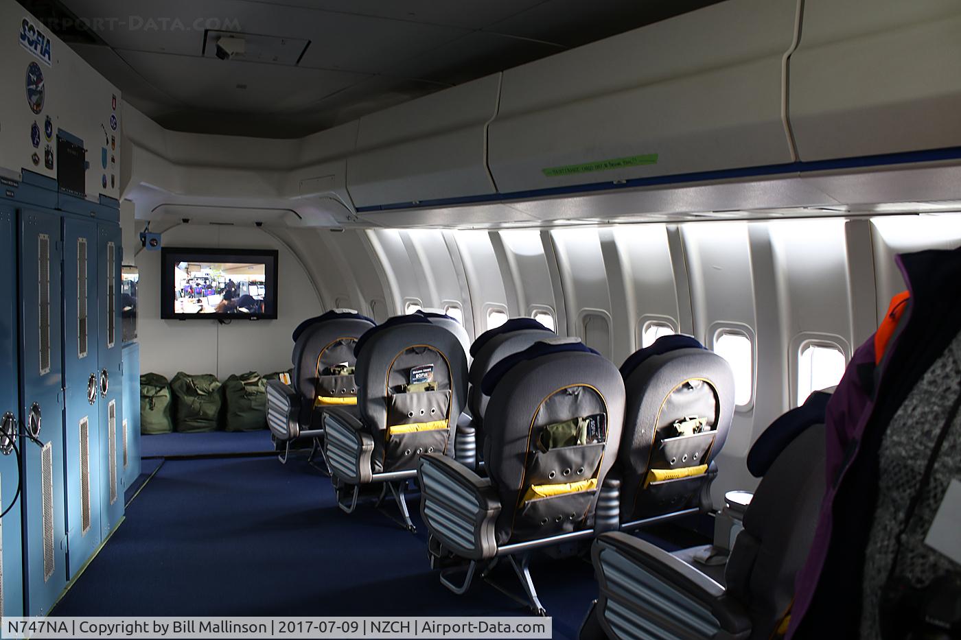 N747NA, 1977 Boeing 747SP-21 C/N 21441, most of the remaining seating.  Some more upstairs