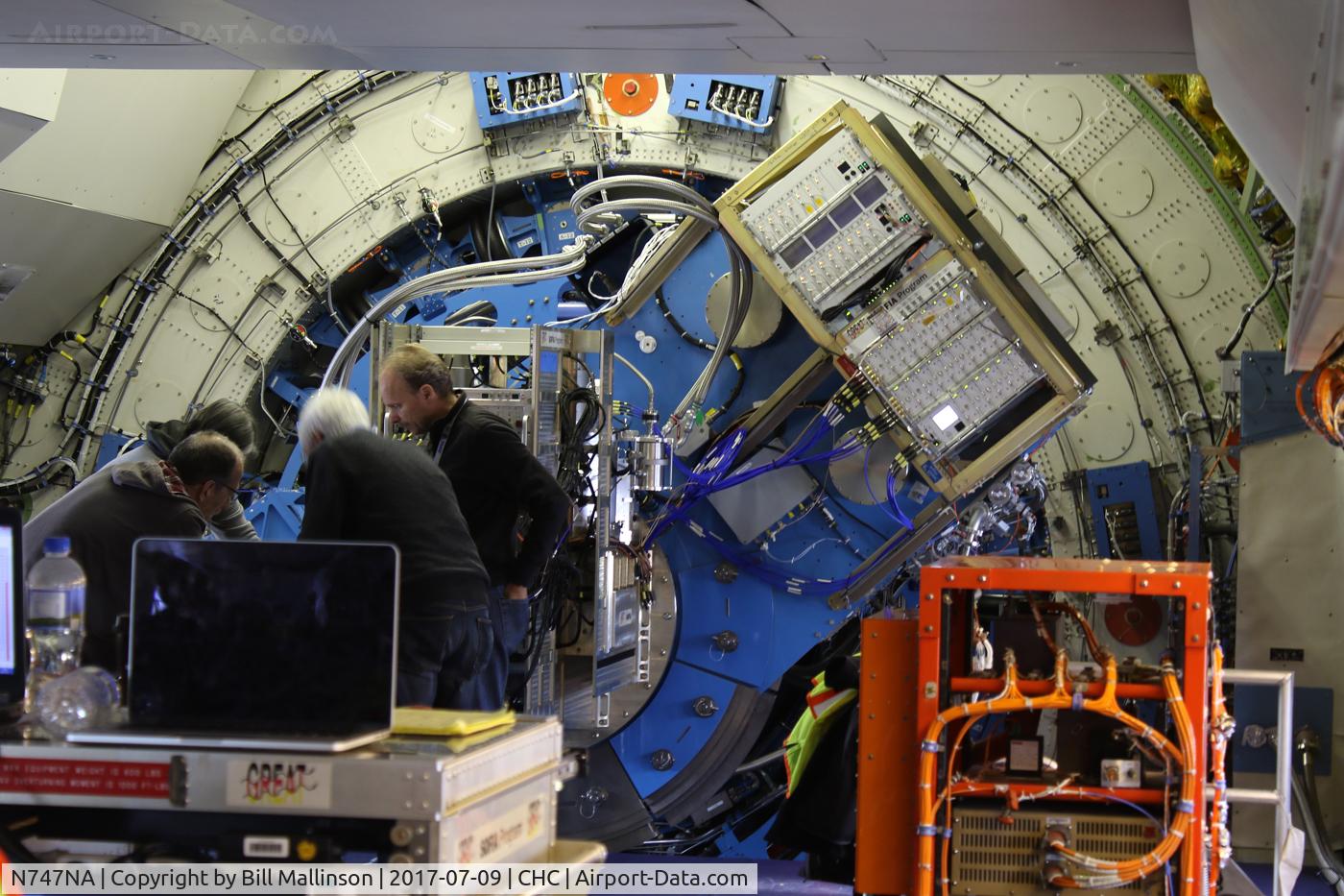 N747NA, 1977 Boeing 747SP-21 C/N 21441, PSRT OF THE 2.7M TELESCOPE