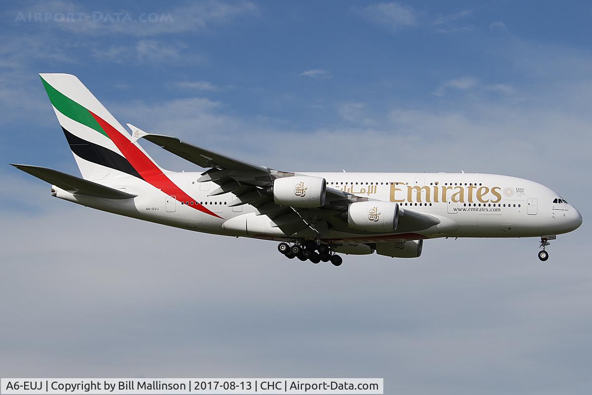 A6-EUJ, 2016 Airbus A380-861 C/N 222, EK412 fron DXB via SYD