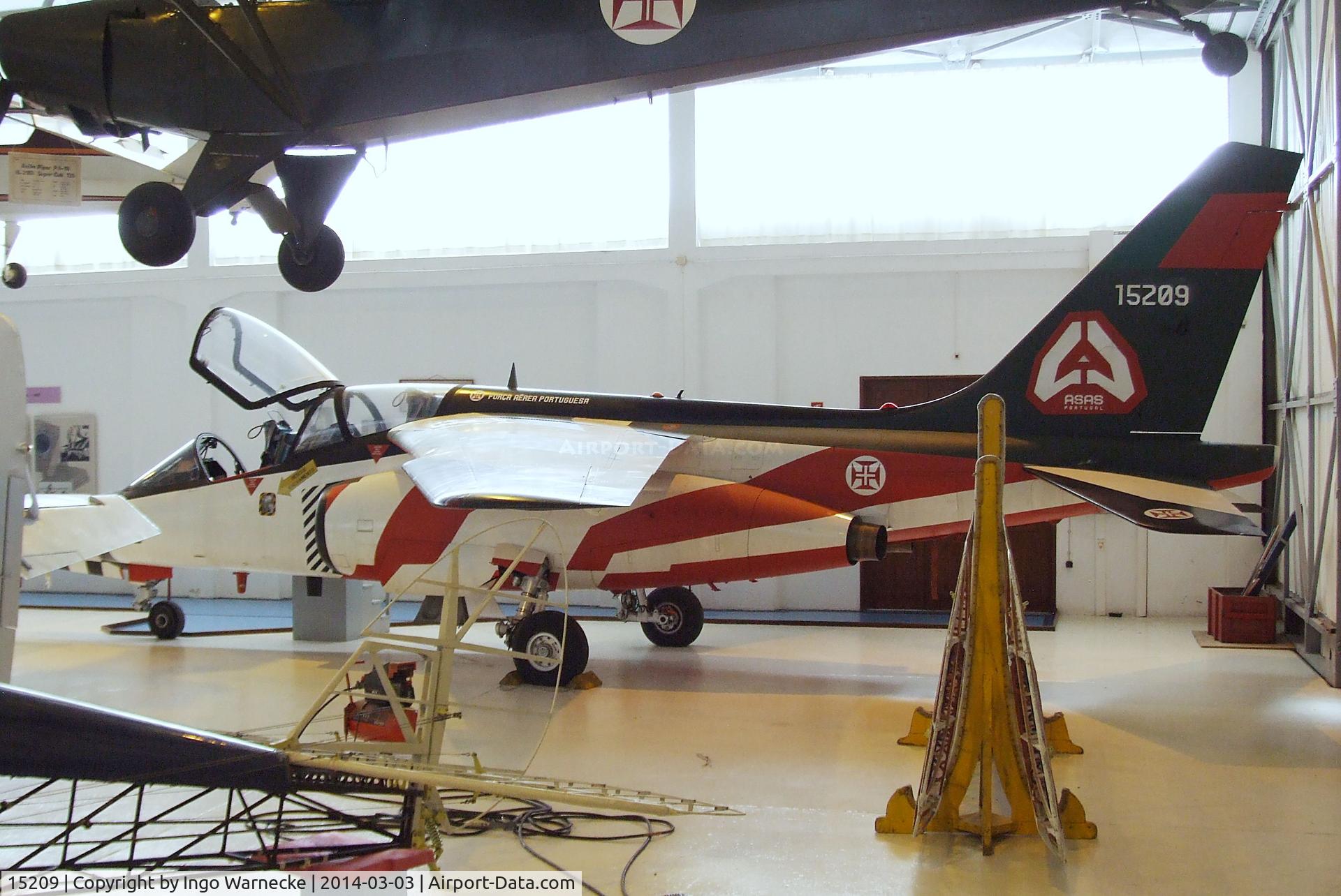 15209, Dassault-Dornier Alpha Jet A C/N 0032, Dassault-Breguet / Dornier Alpha Jet A at the Museu do Ar, Alverca