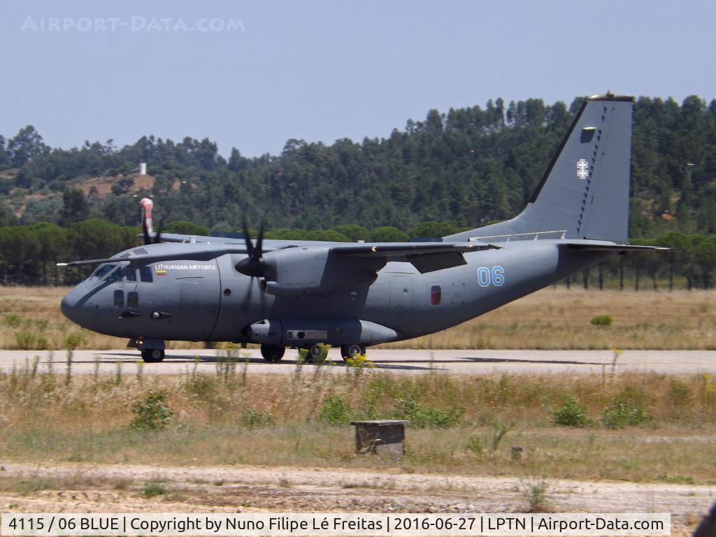 4115 / 06 BLUE, Alenia C-27J Spartan C/N 4115, During the EATT 2016 - European Air Transport Training 2016.