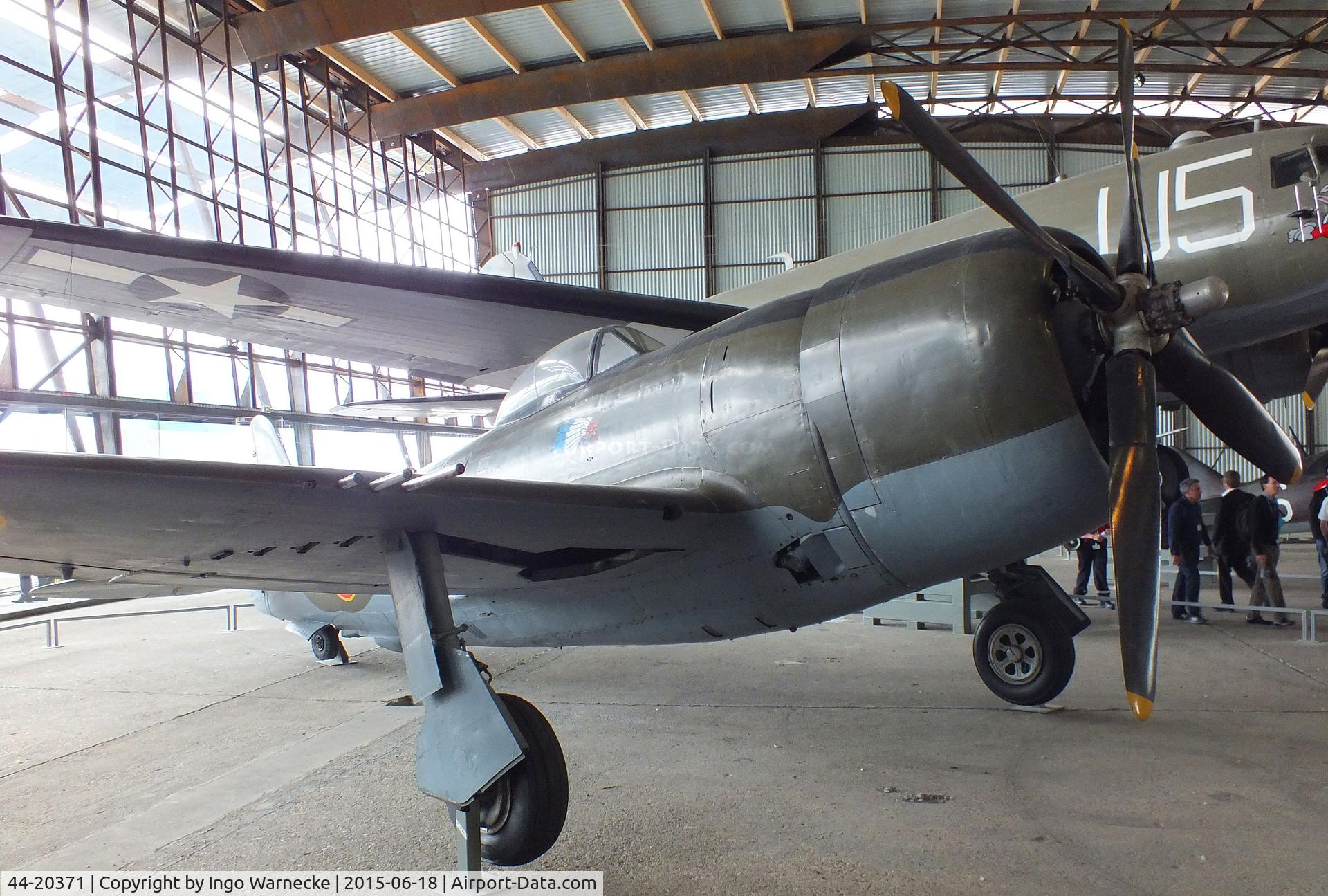 44-20371, 1942 Republic P-47D Thunderbolt C/N Not found 44-20371, Republic P-47D Thunderbolt at the Musee de l'Air, Paris/Le Bourget