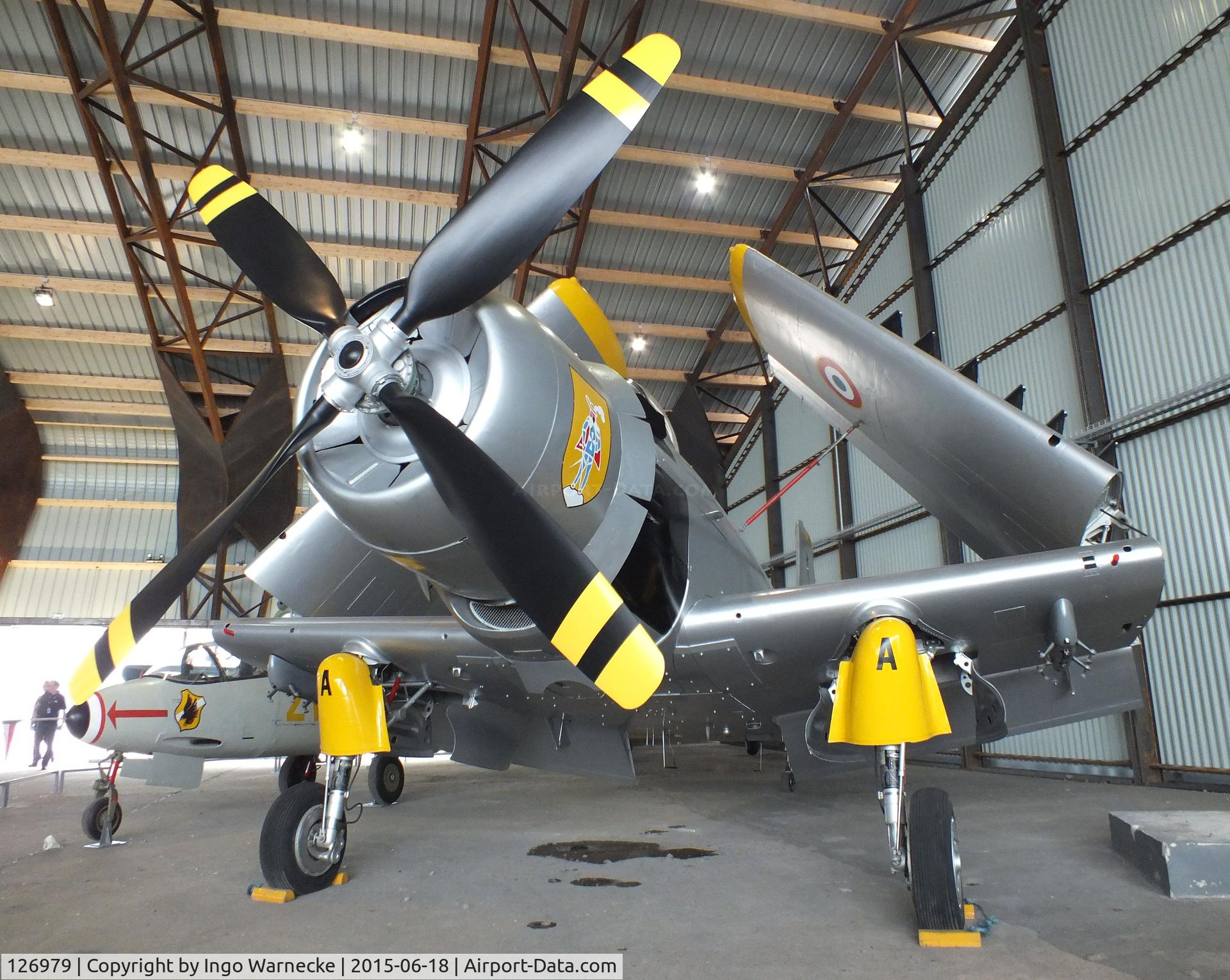 126979, Douglas AD-4N Skyraider C/N 7779, Douglas AD-4N (A-1D) Skyraider at the Musee de l'Air, Paris/Le Bourget