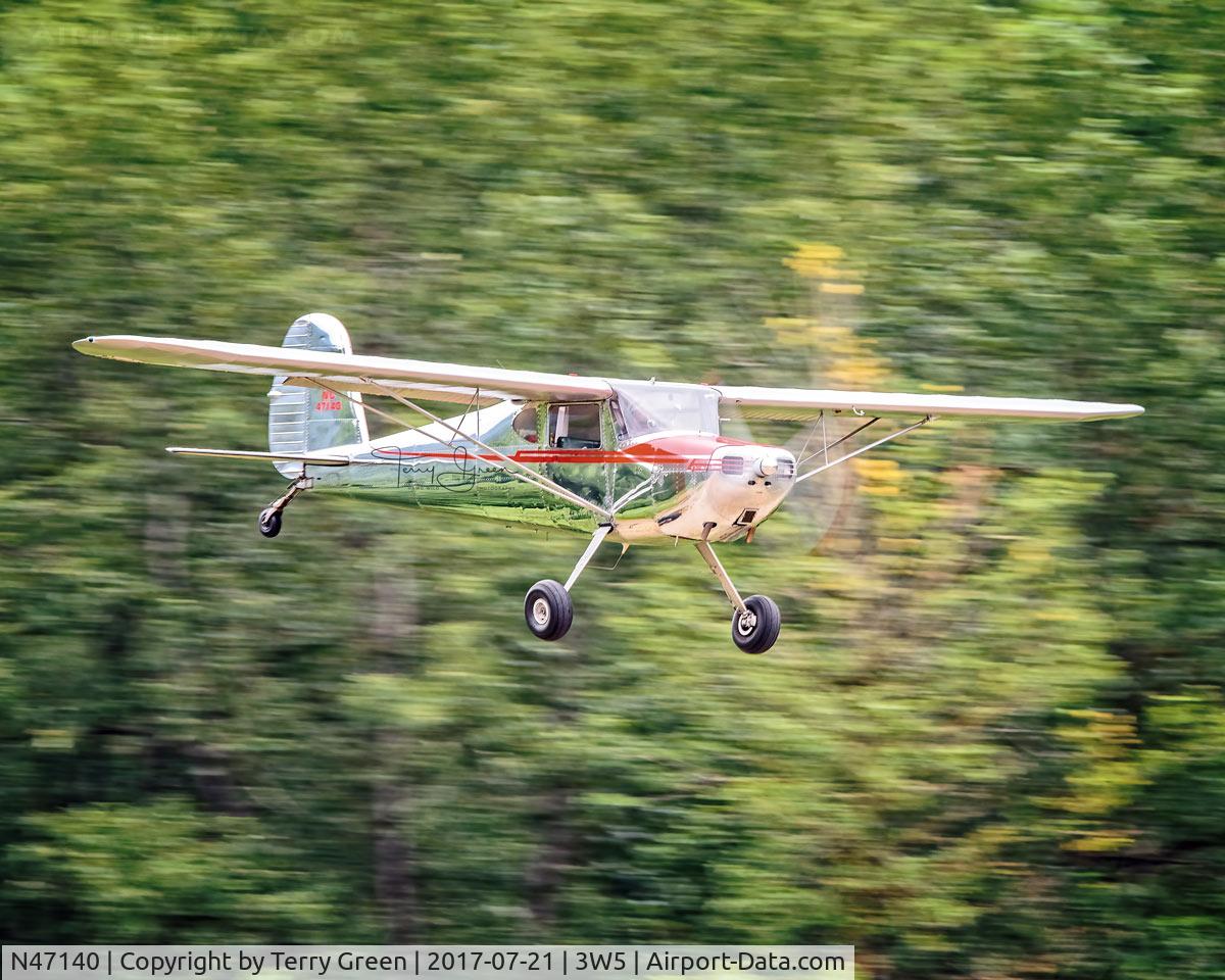 N47140, 1947 Cessna 140 C/N 12209, 3W5