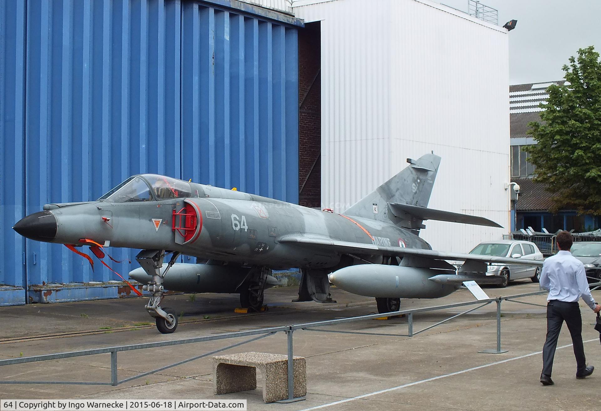 64, Dassault Super Etendard C/N 78, Dassault Super Etendard at the Musee de l'Air, Paris/Le Bourget