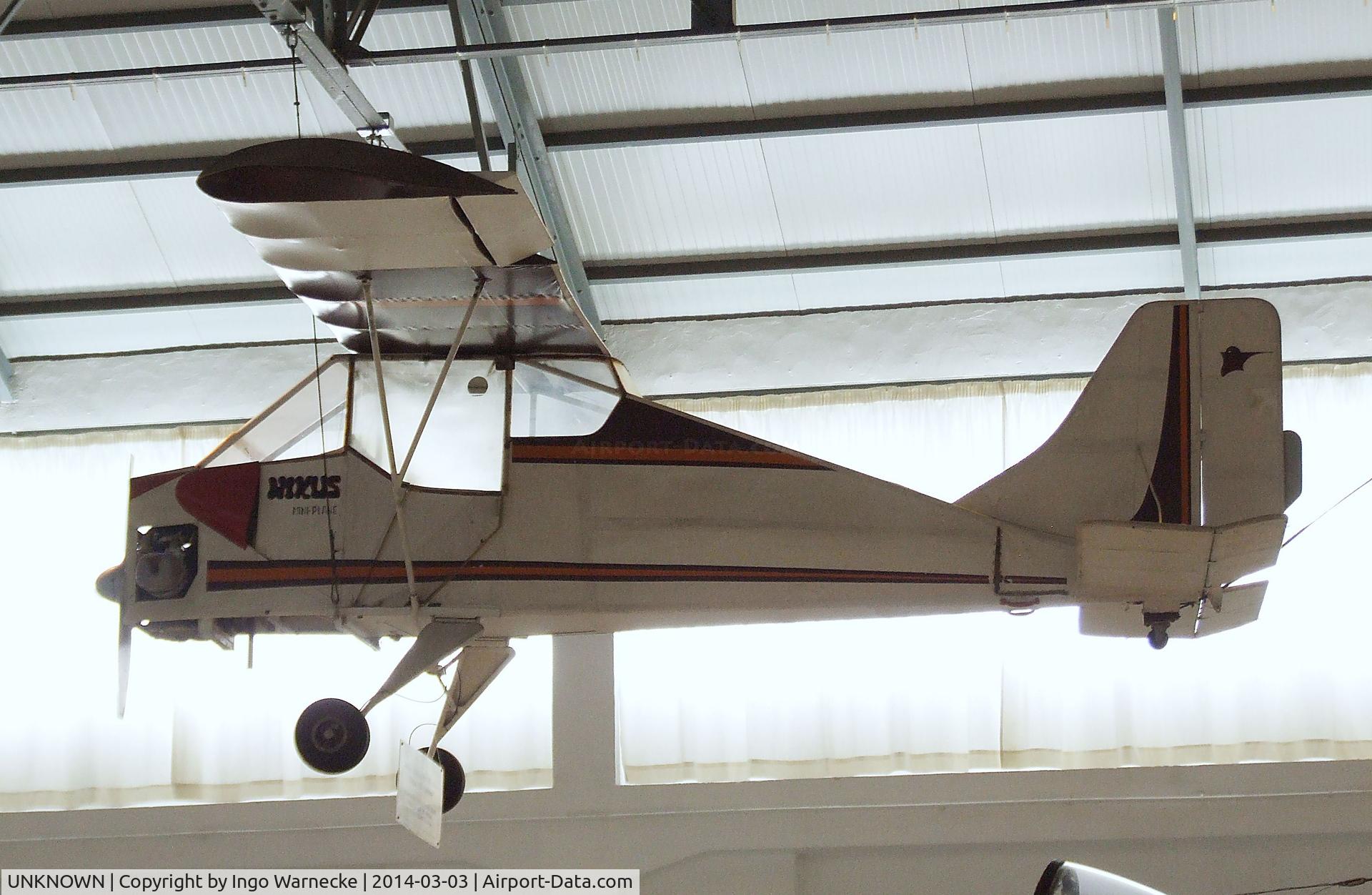 UNKNOWN, 1974 Rolando Oliveira Nikus Miniplane C/N 01, Rolando Oliveira Nikus Mini-Plane at the Museu do Ar, Alverca