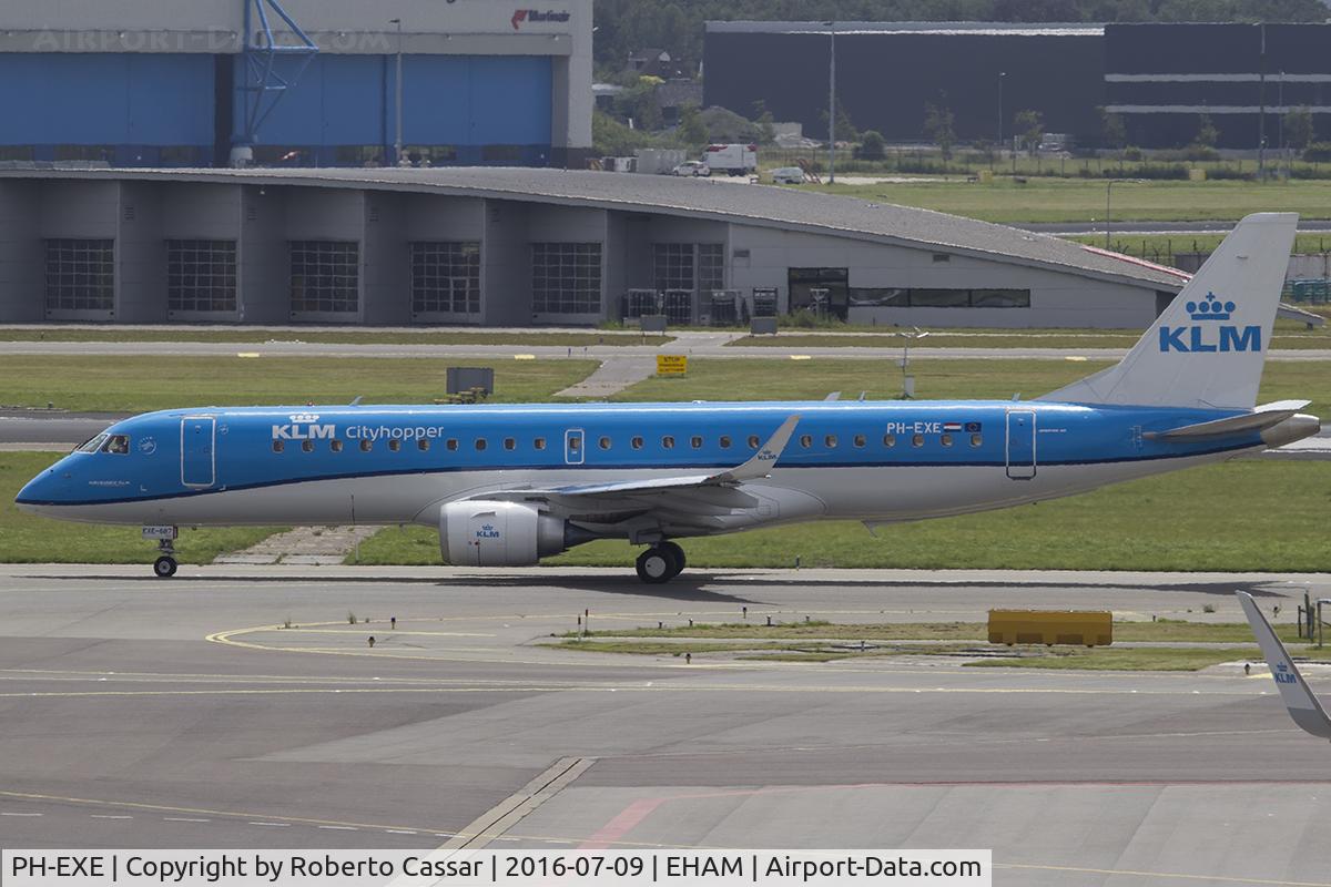 PH-EXE, 2015 Embraer 190STD (ERJ-190-100) C/N 19000687, Schiphol