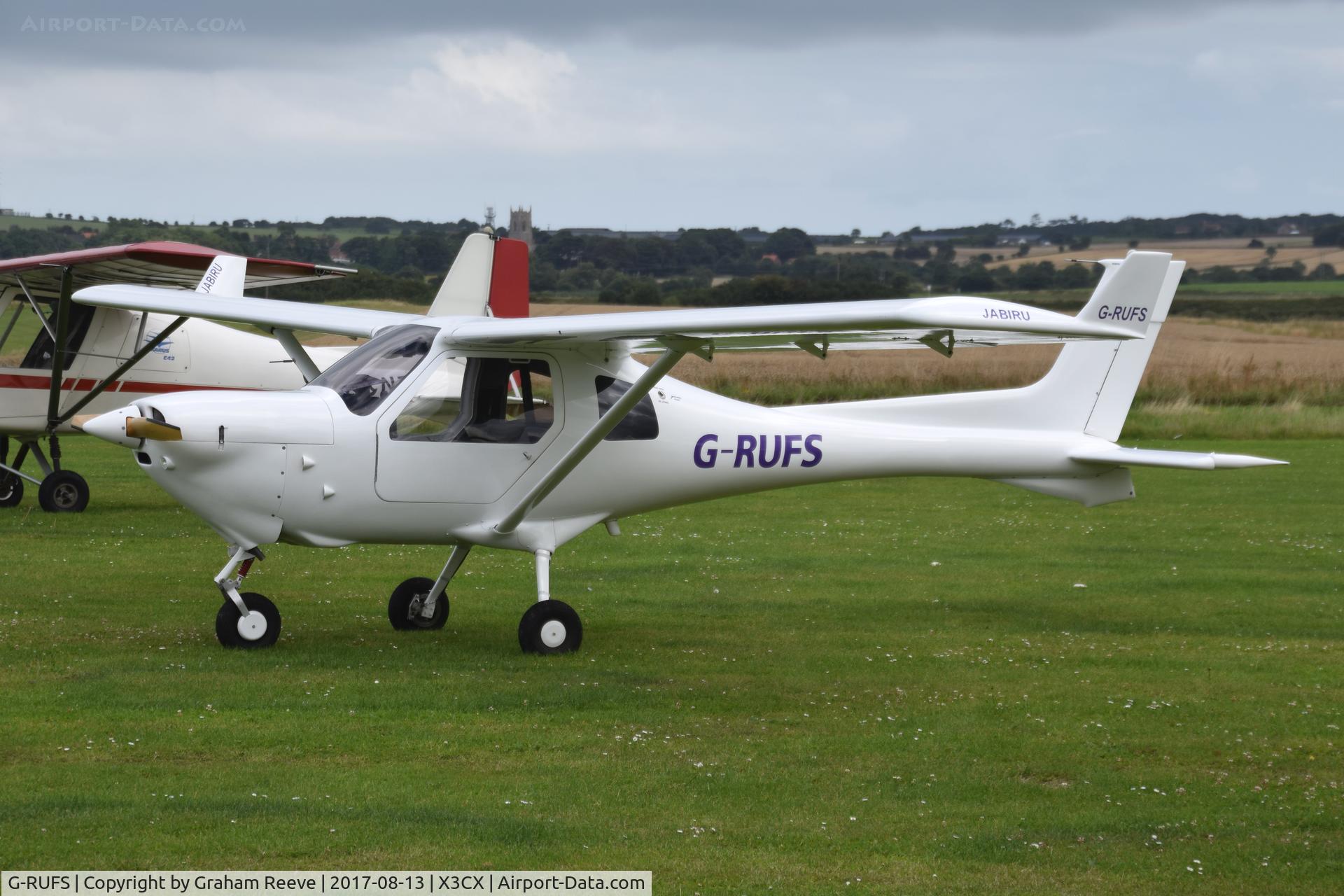 G-RUFS, 1999 Jabiru UL C/N PFA 274A-13359, Parked at Northrepps.