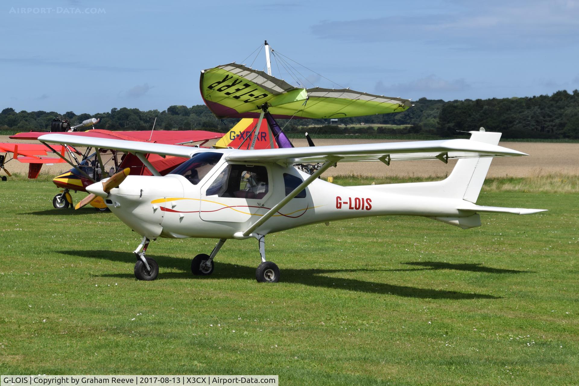 G-LOIS, 1998 Jabiru UL C/N PFA 274A-0144, Just landed at Northrepps.