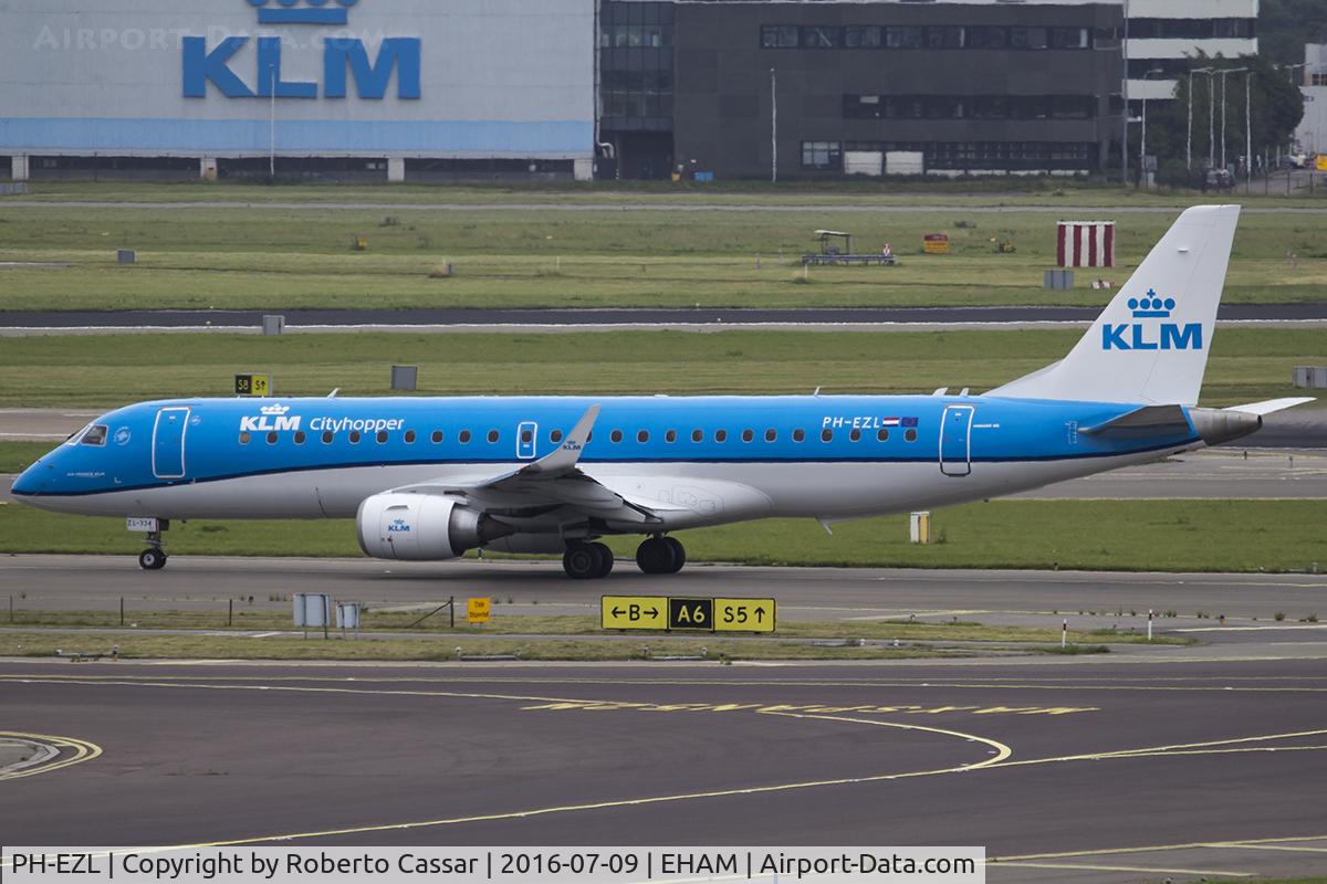 PH-EZL, 2010 Embraer 190LR (ERJ-190-100LR) C/N 19000334, Schiphol