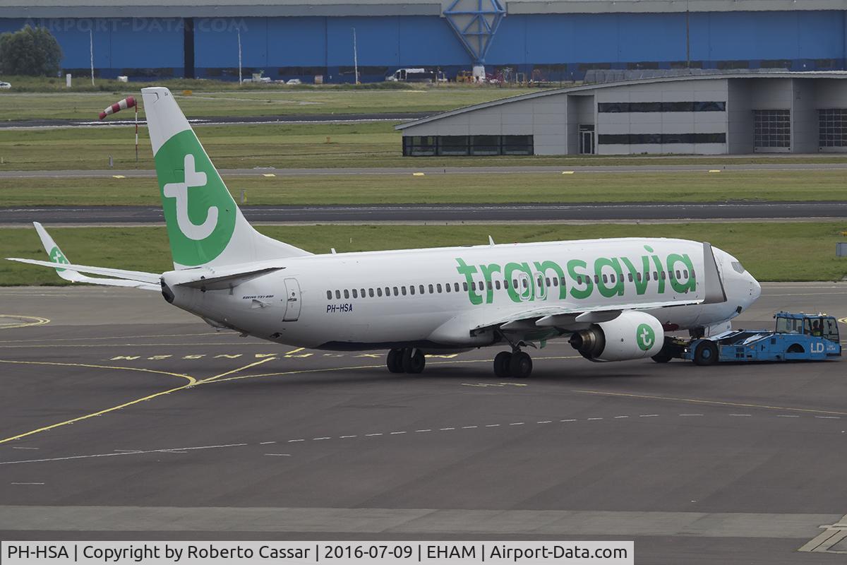 PH-HSA, 2009 Boeing 737-8K2 C/N 34171, Schiphol